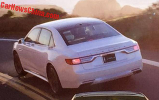 Illustration for article titled 2017 Lincoln Continental: This Is More Of It